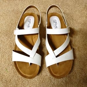 White Sandals